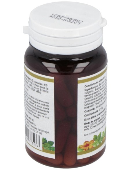 Bisubell (Bisulin) 400Mg. 45Cap. de Jellybell