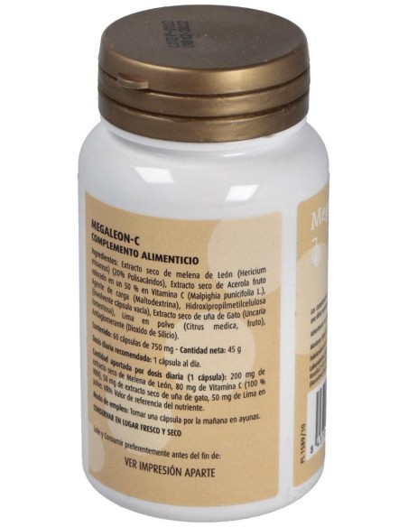 Megaleon C (Melena De Leon) 60Cap. de Jellybell