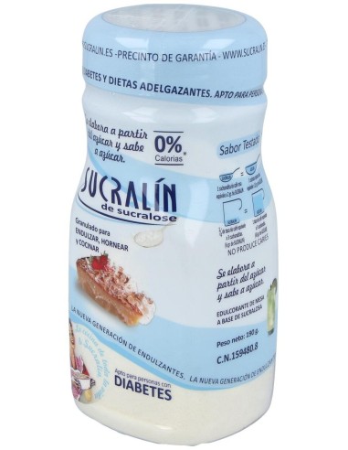 Sucralin Granulado Azul Diabeticos 190Gr de Sucralin