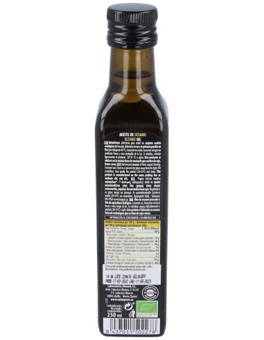 Aceite De Sesamo 1ª Pression Frio 250Ml Bio de Naturgreen