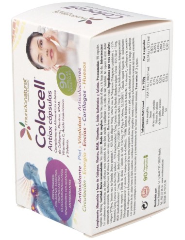 Colacell Antiox 90Cap. de Mundonatural