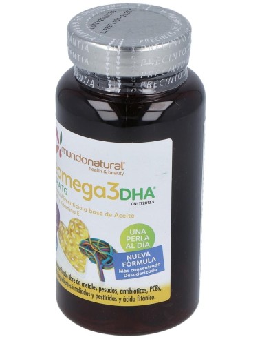 Oleomega 3 80% Dha 30Cap. de Mundonatural