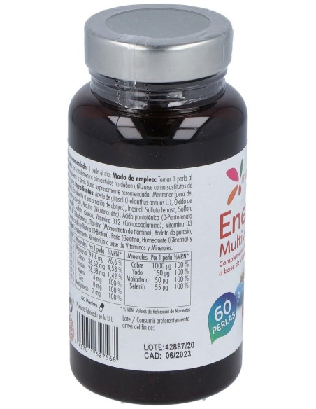 Enervital Multivitamin 60Cap. de Mundonatural
