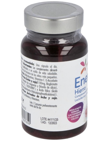 Enervital Hierro 30Cap. de Mundonatural