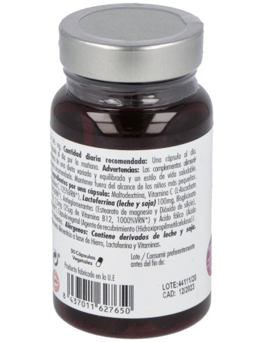 Enervital Hierro 30Cap. de Mundonatural