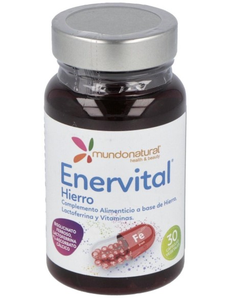Enervital Hierro 30Cap. de Mundonatural