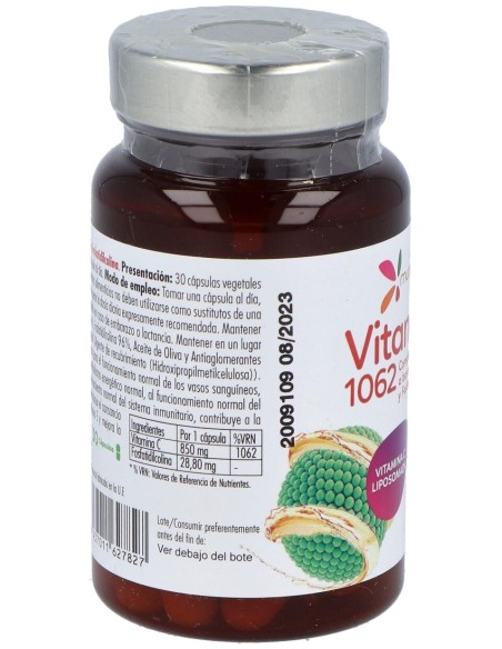 Vitanano C 1062 Vitamina C Liposomada 30Cap. de Mundonatural