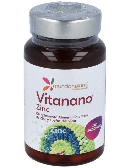 Vitanano Zinc Liposomado 30Cap. de Mundonatural