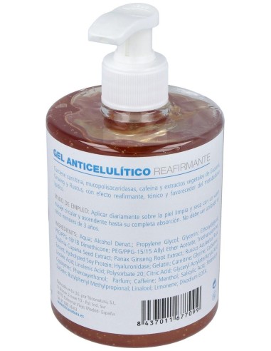 Gel Anticelulitico 500Ml. de Triconatura