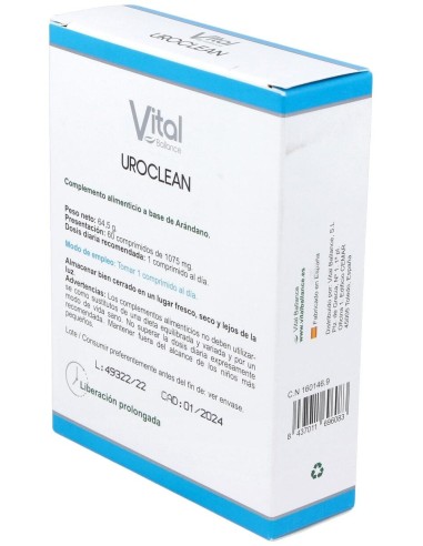 Uroclean 60Comp. de Vital Ballance
