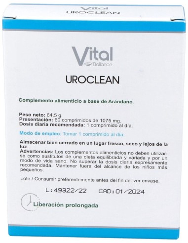 Uroclean 60Comp. de Vital Ballance