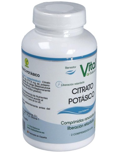Citrato De Potasio 100Comp. de Vital Ballance