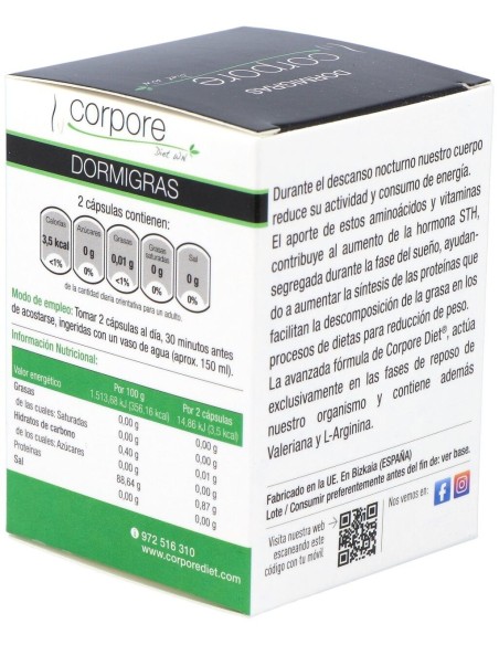 Dormigras 60Cap. de Corpore Diet