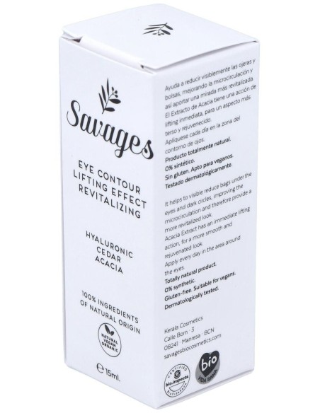 Contorno De Ojos Efecto Lifting 15Ml. de Savages