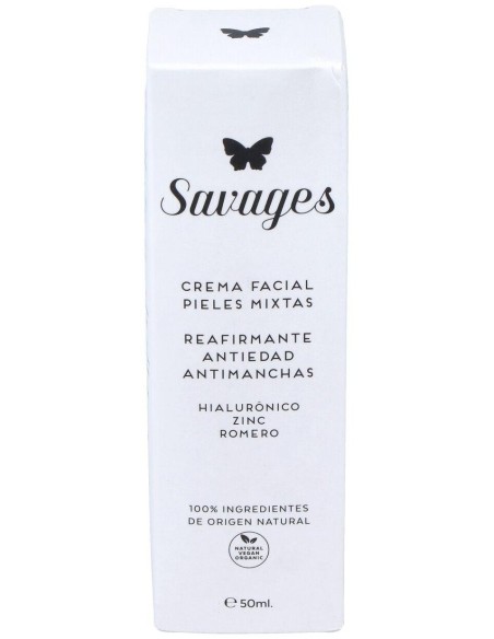 Crema Facial Antiedad Pieles Mixtas 50Ml. de Savages