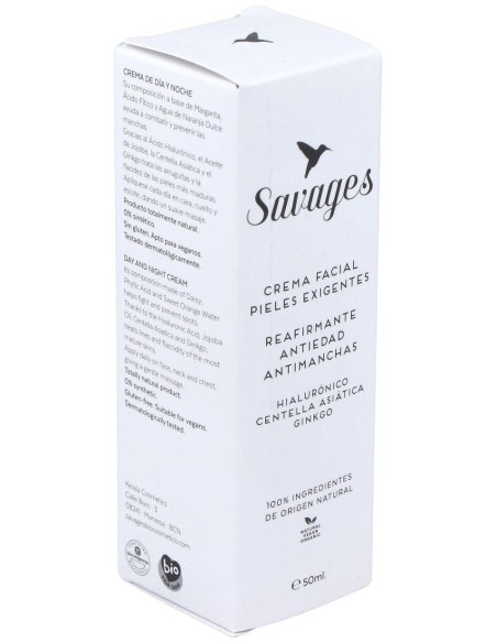 Crema Facial Antiedad Pieles Exigentes 50Ml. de Savages
