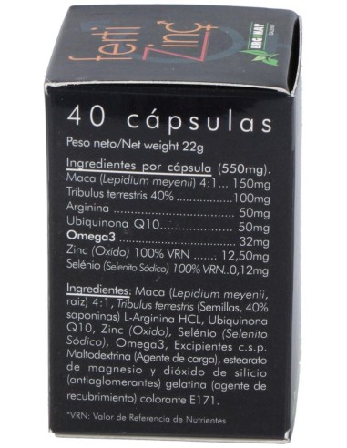 Fertizinc 40Cap. de Ergonat