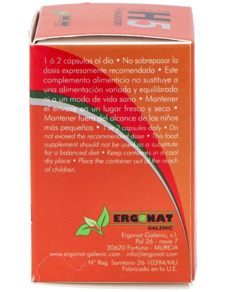 H5 Inmunoforte 40Cap. de Ergonat