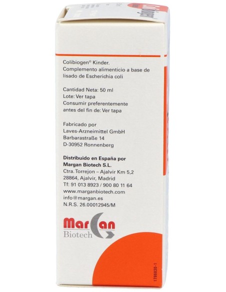 Colibiogen Kinder Oral 50Ml. de Margan