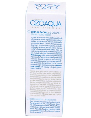 Ozoaqua Crema Facial De Ozono 50Ml. de Ozoaqua