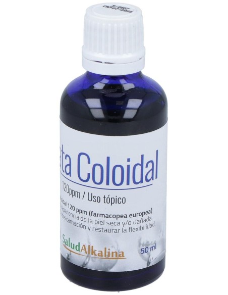 Plata Coloidal 120Ppm 50Ml. de Saludalkalina