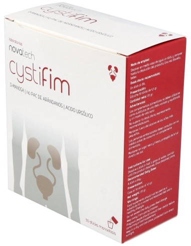 Cystifim 30Sticks Monodosis de Novatech