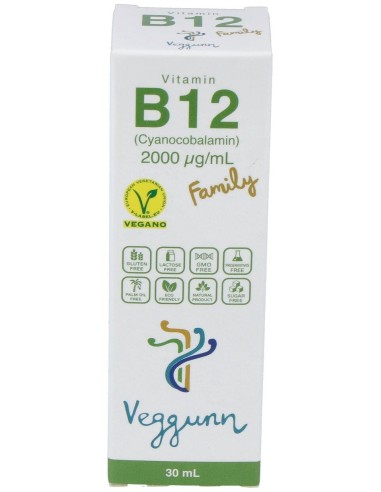 Vitamina B12 Family 30Ml. de Veggunn