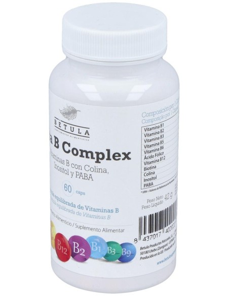 Vita B Complex 60Cap. de Betula