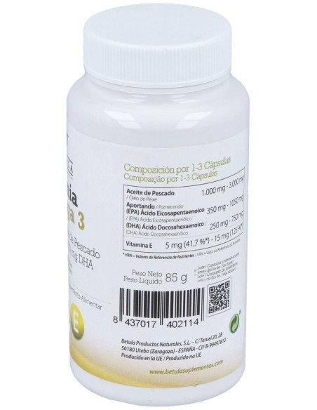 Omnia Omega 3 60Cap. de Betula