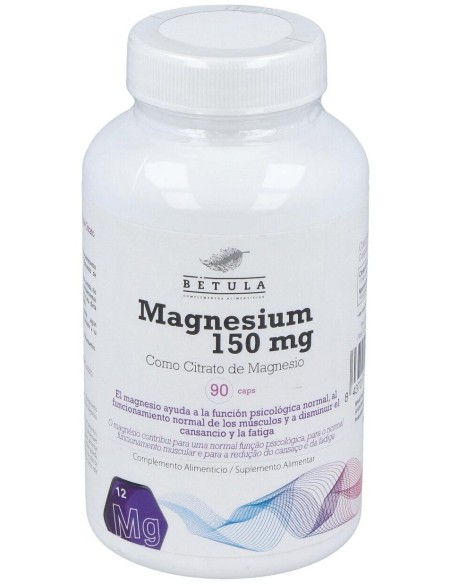 Magnesium 150Mg. 90Cap. de Betula