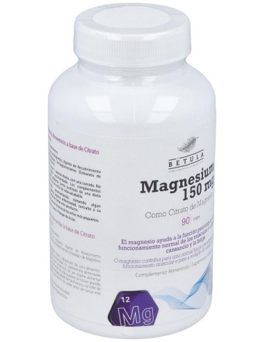 Magnesium 150Mg. 90Cap. de Betula