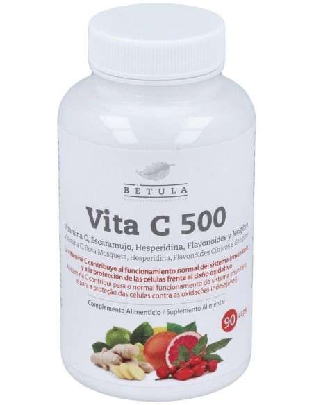 Vita-C 500 90Cap. de Betula