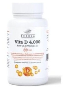 Vitamina D 4000 90Cap. de Betula 2