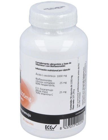 Vitamina C 1000Mg. 90Cap. de Lkn