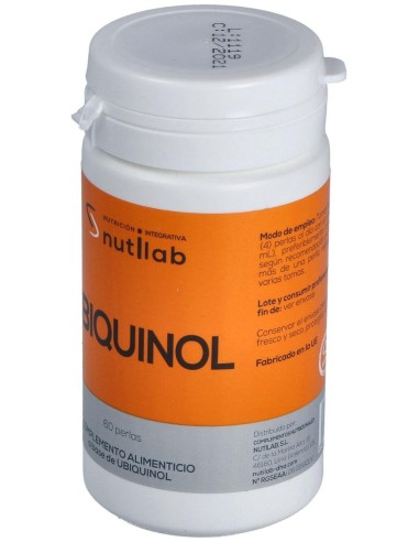 Ubiquinol 100Mg 60Perlas. de Nutilab