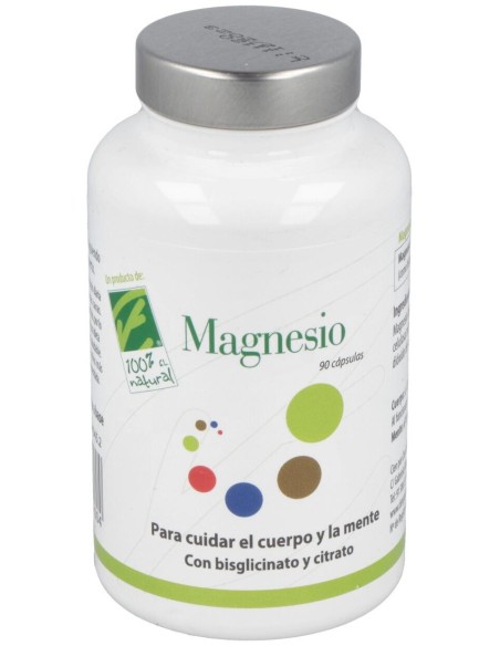 Magnesio 90Cap. de Cien Por Cien Natural