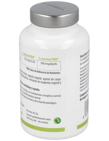 Magnesio 90Cap. de Cien Por Cien Natural