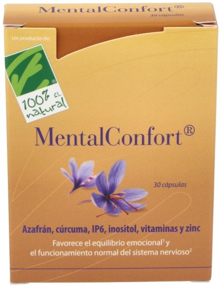 Mentalconfort 30Cap. de Cien Por Cien Natural