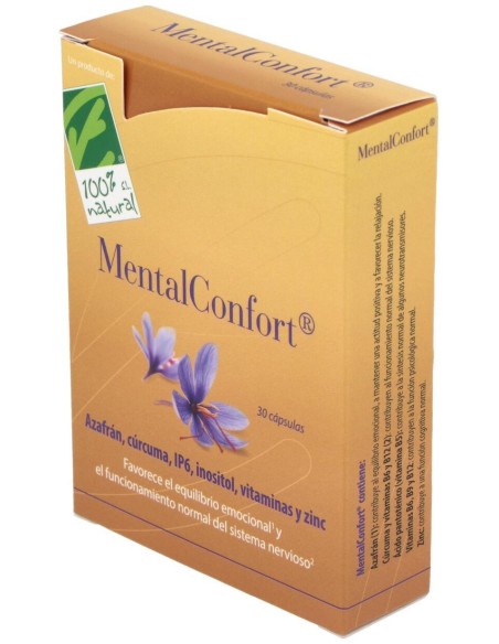 Mentalconfort 30Cap. de Cien Por Cien Natural