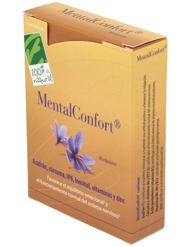 Mentalconfort 30Cap. de Cien Por Cien Natural