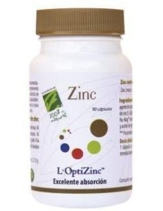 Zinc 90Cap. de Cien Por Cien Natural 2