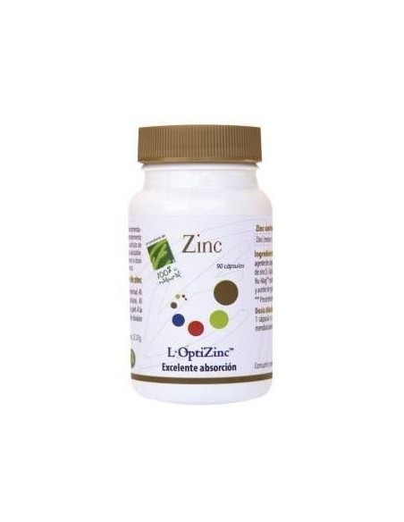 Zinc 90Cap. de Cien Por Cien Natural