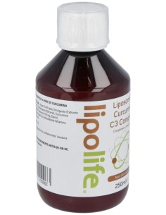 Lipolife Liposomal Curcumin C3 Complex 250Ml. de Equisalud 2