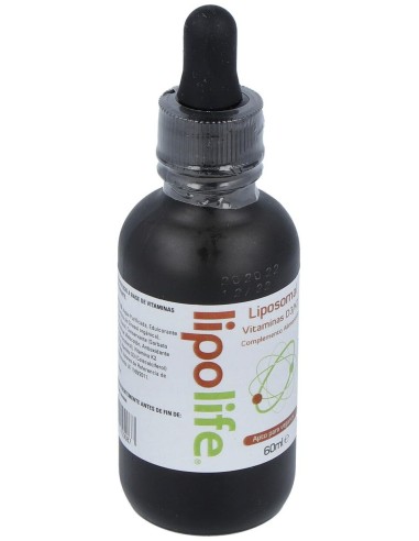 Lipolife Liposomal Vitaminas D3/K2 60Ml. de Equisalud