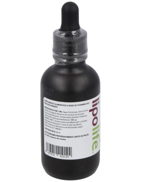 Lipolife Liposomal Hydroxy B12 60Ml. de Equisalud