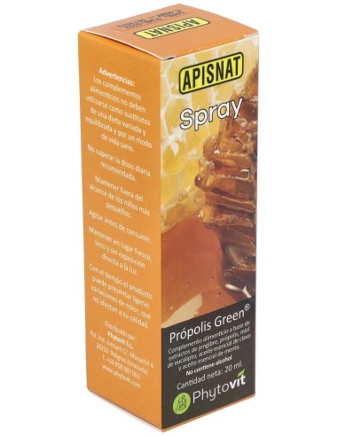 Apisnat Propolis Spray 20 Ml de Phytovit