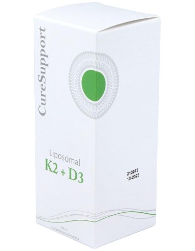Liposomal K2+D3 60Ml. de Curesupport