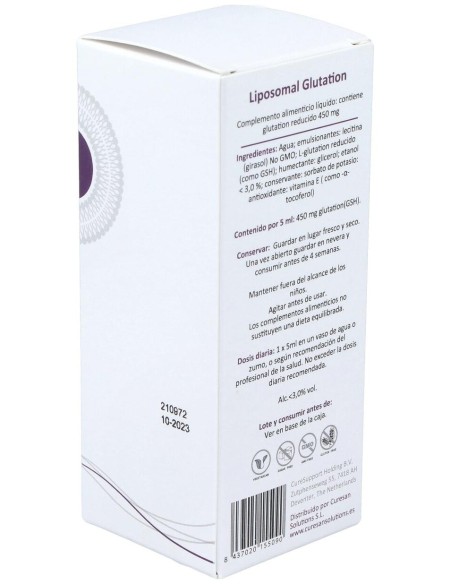 Liposomal Glutation 100Ml. de Curesupport