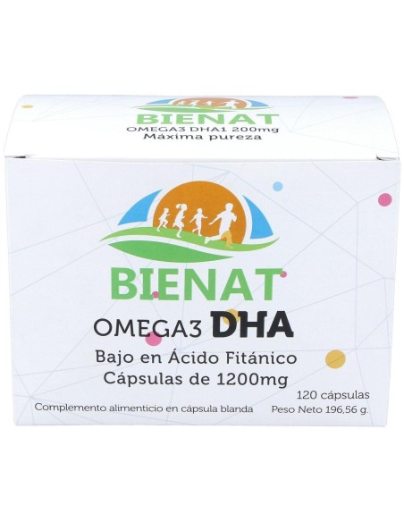 Bienat Dha Omega 3 1000Mg 120Cap. de Bienat