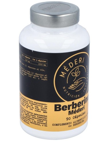 Berberina 90Cap. de Mederi Nutricion Integrativa